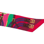 Hermes Twilly Mors a Jouets Horse Bit Scarf Red Multicolor Silk