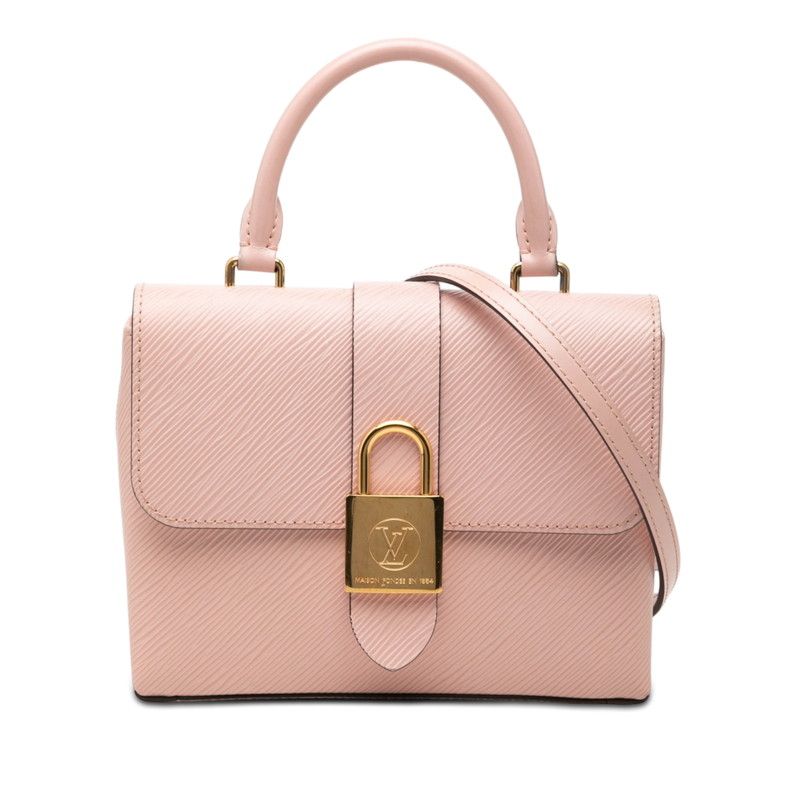 Louis Vuitton Epi Locky BB 2-Way Shoulder Bag Rose Ballerine Pink Leather
