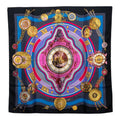 Hermes Carre 90 Parmi les Fleurs Je Compte les Heures Time Spent Among Flowers