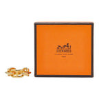 Hermes Legato Chaine D'ancre Scarf Ring Gold Plated