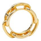 Hermes Legato Chaine D'ancre Scarf Ring Gold Plated