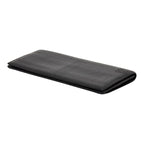 Loewe Anagram Linen Wallet Black Leather