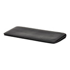 Loewe Anagram Linen Wallet Black Leather