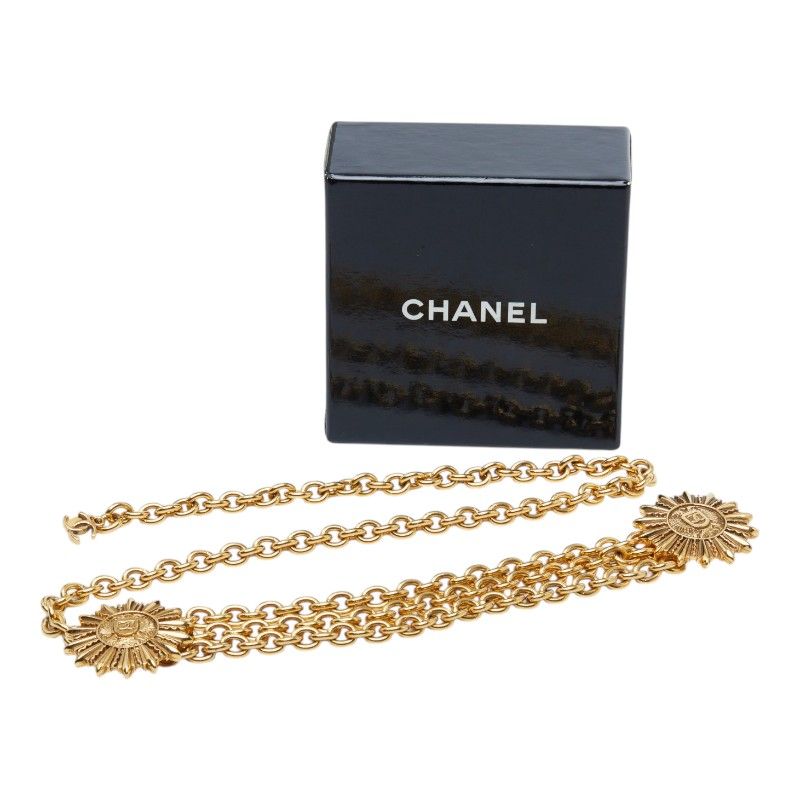 Chanel CC Logo Chain Belt Gold Plated