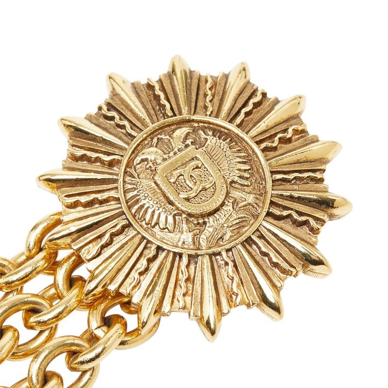 Chanel CC Logo Chain Belt Gold Plated