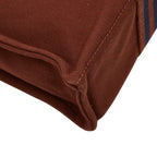 Hermes Fourre Tout PM Tote Bag Brown Canvas