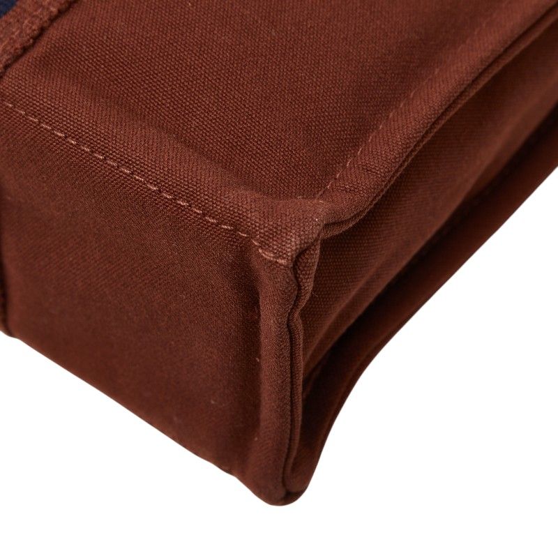 Hermes Fourre Tout PM Tote Bag Brown Canvas