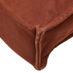 Hermes Full Toe MM Tote Bag Brown Canvas