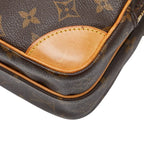 Louis Vuitton Monogram Amazon Crossbody Shoulder Bag Brown Leather