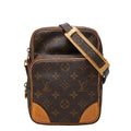 Louis Vuitton Monogram Amazon Crossbody Shoulder Bag Brown Leather