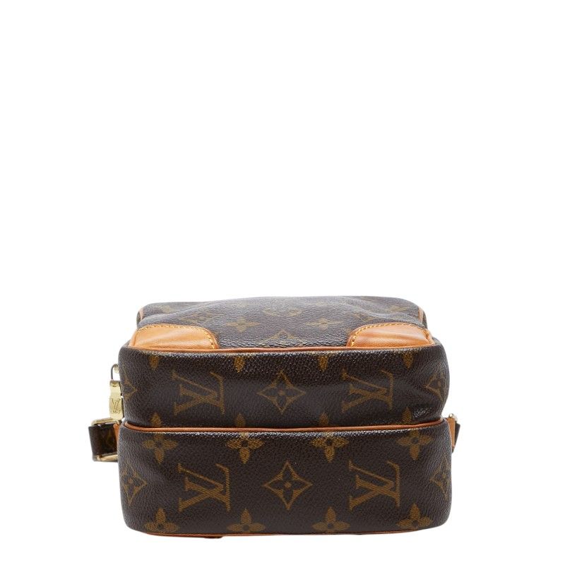 Louis Vuitton Monogram Amazon Crossbody Shoulder Bag Brown Leather