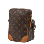 Louis Vuitton Monogram Amazon Crossbody Shoulder Bag Brown Leather
