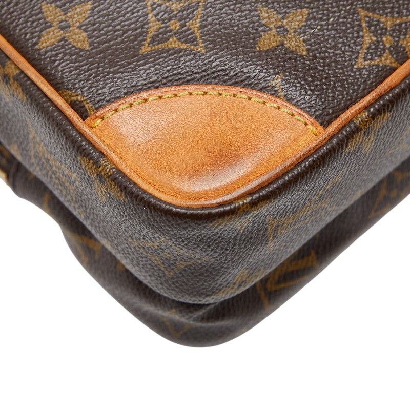 Louis Vuitton Monogram Amazon Crossbody Shoulder Bag Brown Leather