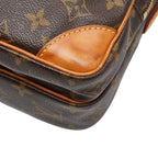 Louis Vuitton Monogram Amazon Crossbody Shoulder Bag Brown Leather