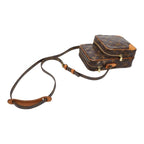 Louis Vuitton Monogram Amazon Crossbody Shoulder Bag Brown Leather