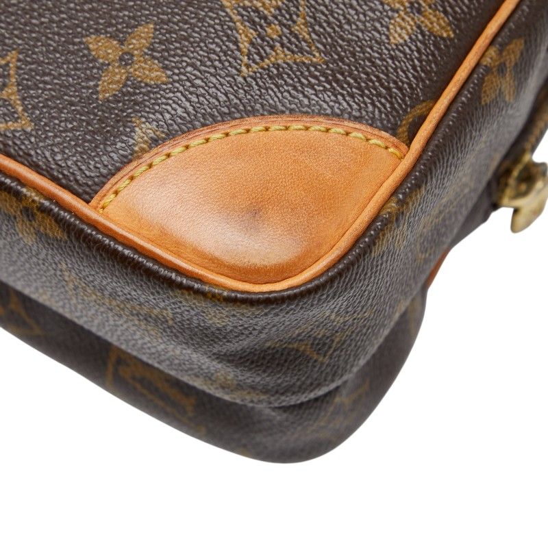Louis Vuitton Monogram Amazon Crossbody Shoulder Bag Brown Leather
