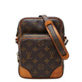 Louis Vuitton Monogram Amazon Crossbody Shoulder Bag Brown Leather