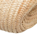 Loewe Classic Basket Large Tote Shoulder Bag Beige Brown Raffia Calfskin