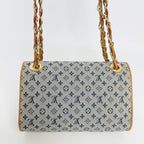 Louis Vuitton Monogram Mini Camille Shoulder Bag Canvas Leather Gray Beige