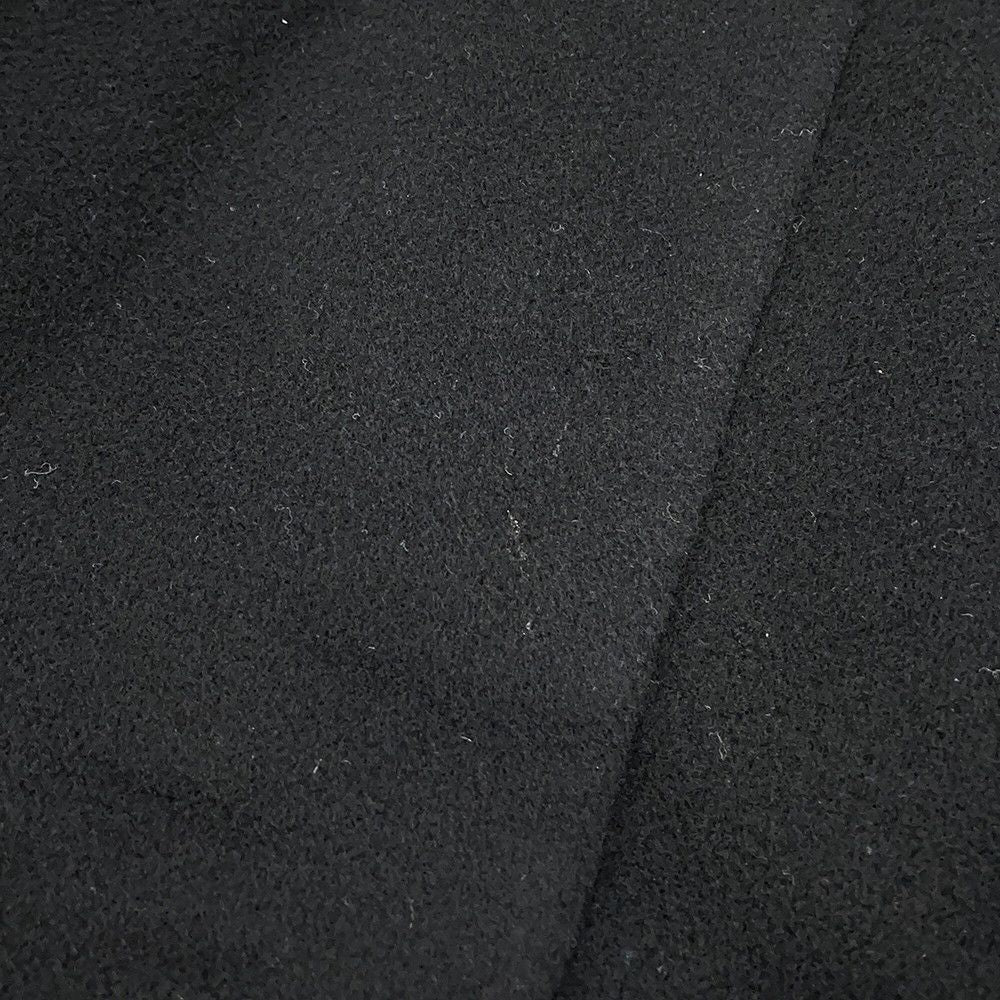 Hermes Coat Double Face Wrap Cashmere 34 Black — view 4