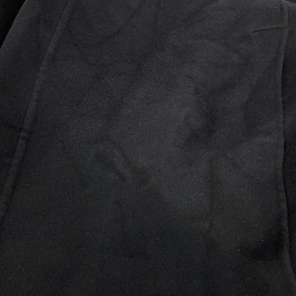 Hermes Coat Double Face Wrap Cashmere 34 Black — view 6