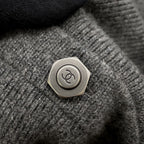 Chanel Dress Knit CC Logo Cashmere 36 — view 5