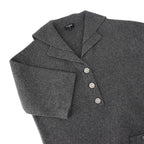 Chanel Dress Knit CC Logo Cashmere 36 — view 3