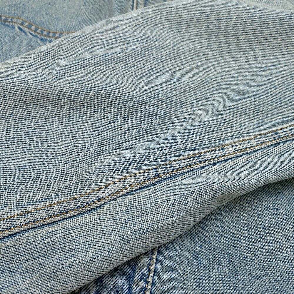 Chanel Jacket Denim Long CC Logo Coco Button Cotton 38 — view 6