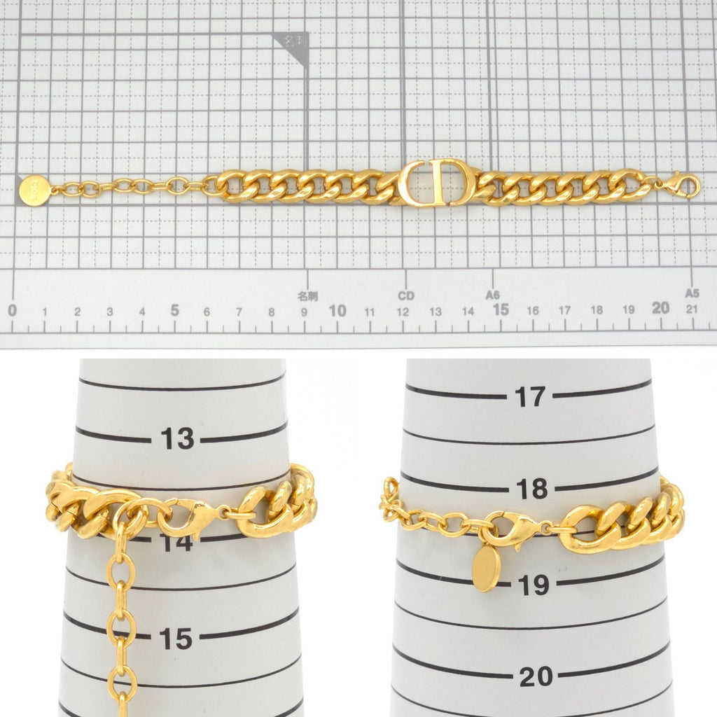 Dior 30 Montaigne Bracelet CD Signature Gold