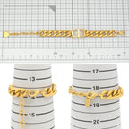 Dior 30 Montaigne Bracelet CD Signature Gold