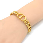 Dior 30 Montaigne Bracelet CD Signature Gold