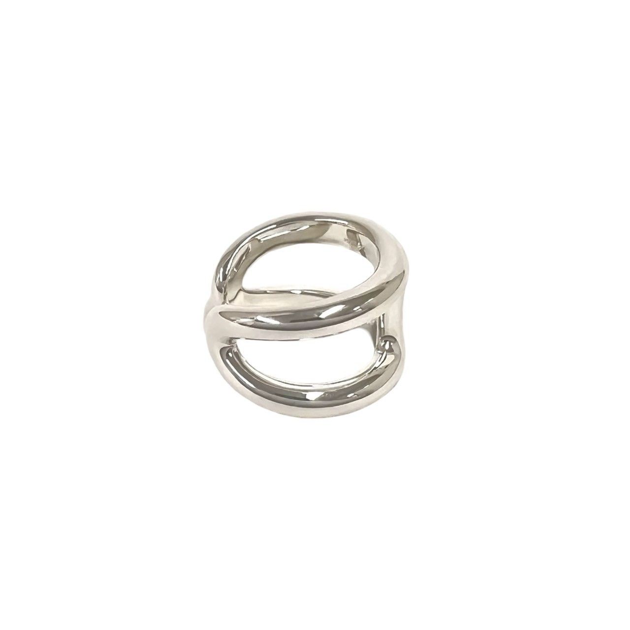 Hermes Osmose GM Ring 925 Sterling Silver