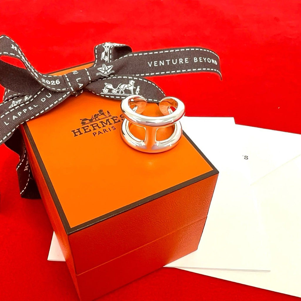 Hermes Osmose GM Ring 925 Sterling Silver