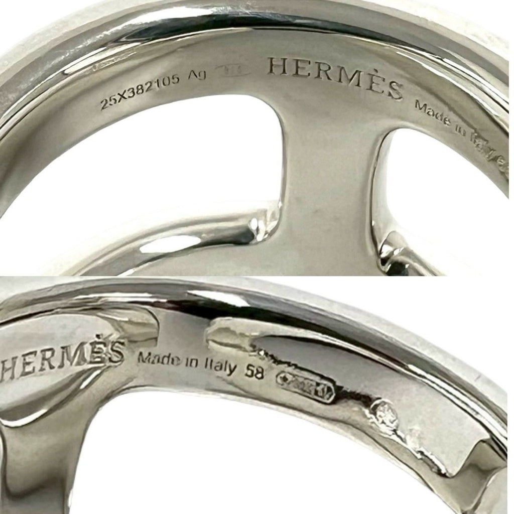 Hermes Osmose GM Ring 925 Sterling Silver
