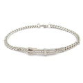 Hermes Bracelet 15 Etriviere Gourmette 18k White Gold Diamond 2025.05