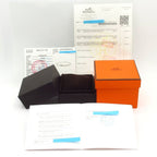 Hermes Bracelet 15 Etriviere Gourmette 18k White Gold Diamond 2025.05
