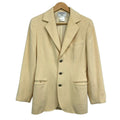 Chanel Jacket 38 M Ivory Long Sleeve Autumn Winter