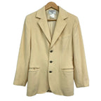 Chanel Jacket 38 M Ivory Long Sleeve Autumn Winter