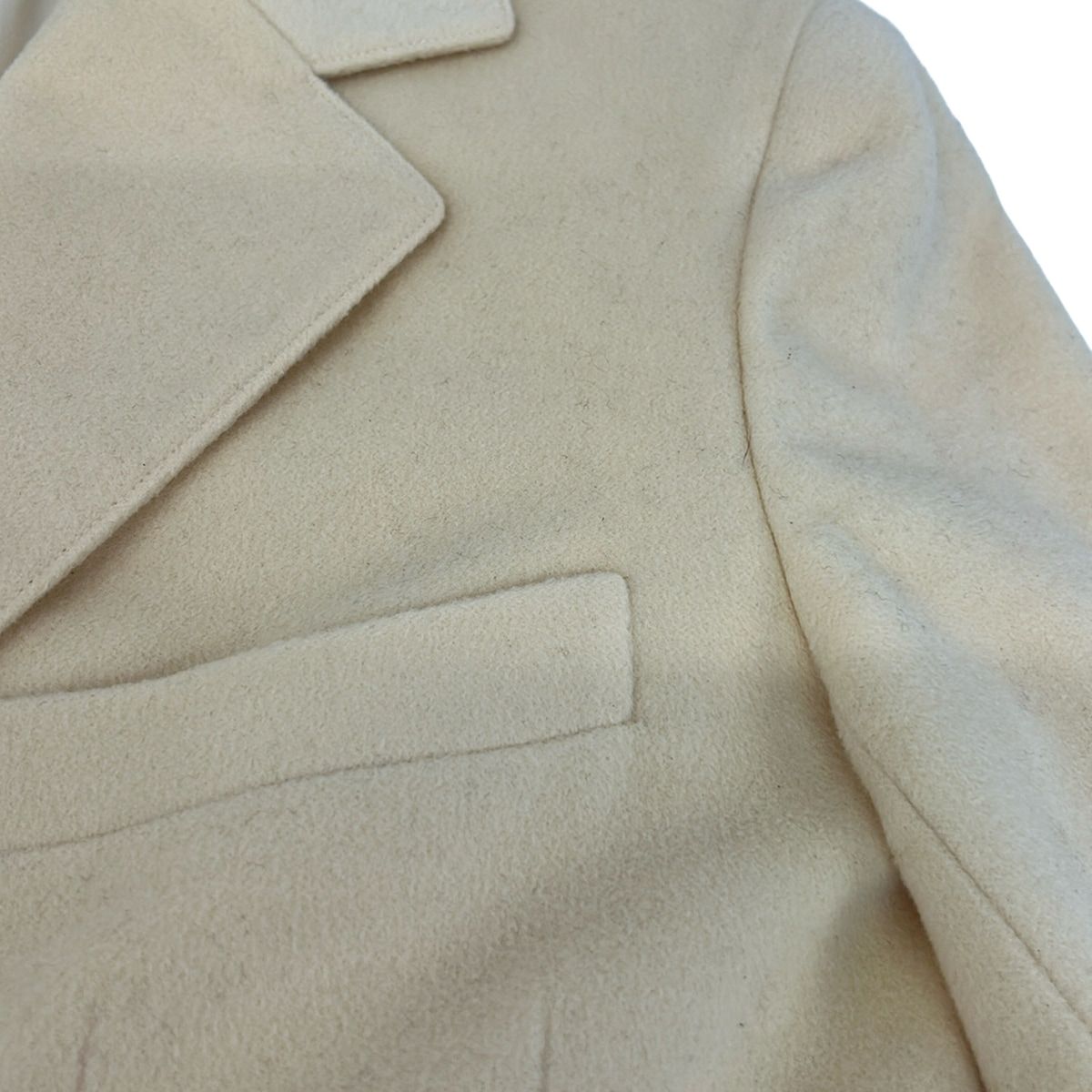 Chanel Jacket 38 M Ivory Long Sleeve Autumn Winter — view 5