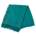 Hermes Light Green Plaid Chutney Cashmere Silk
