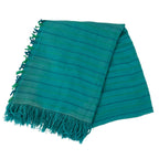Hermes Light Green Plaid Chutney Cashmere Silk