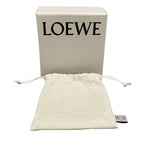 Loewe Belt White Dark Yellow Gold Reversible Anagram Leather