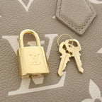 Louis Vuitton Bicolor Monogram Empreinte Speedy Bandouliere 20 Boston Bag
