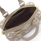 Louis Vuitton Bicolor Monogram Empreinte Speedy Bandouliere 20 Boston Bag