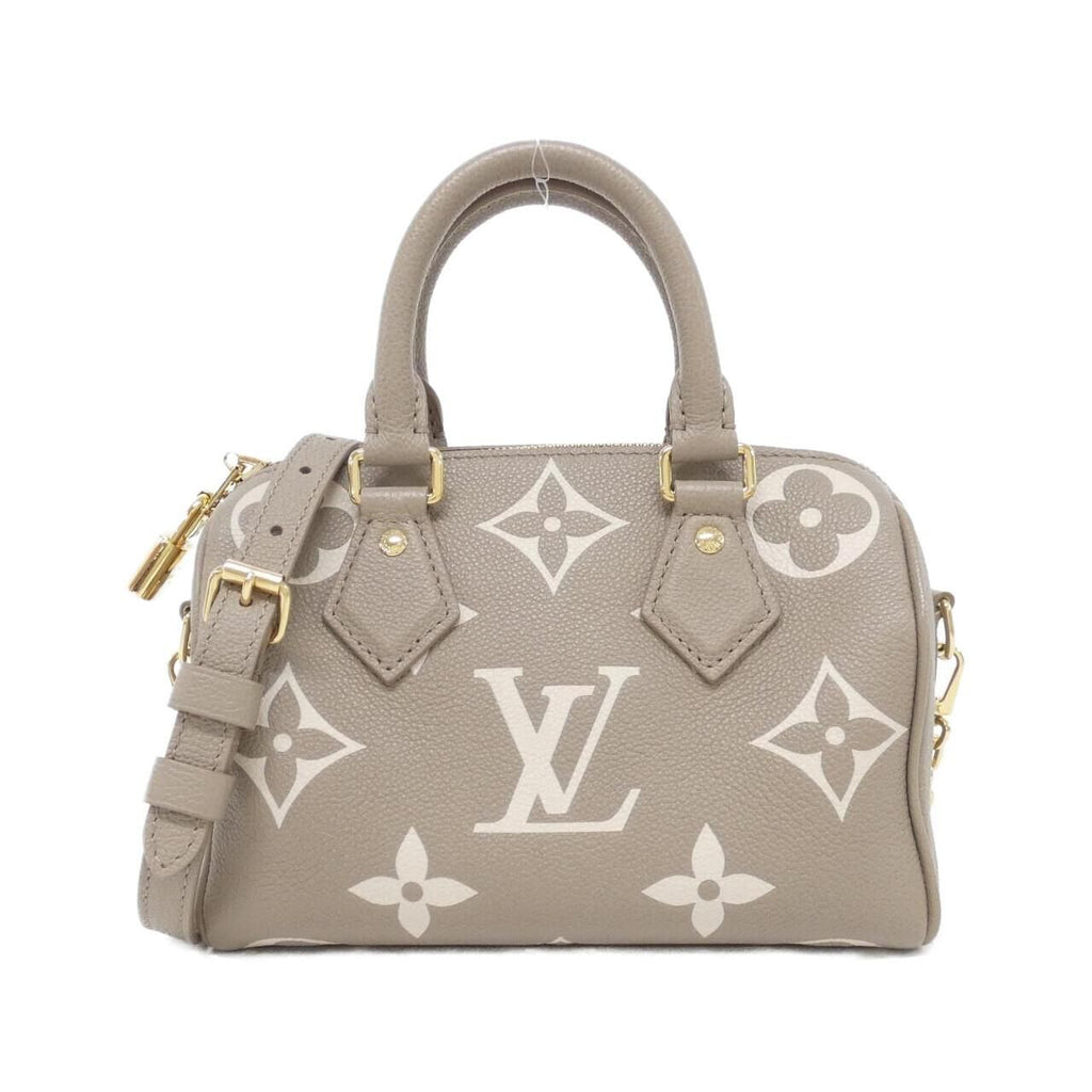 Louis Vuitton Bicolor Monogram Empreinte Speedy Bandouliere 20 Boston Bag