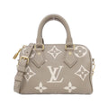 Louis Vuitton Bicolor Monogram Empreinte Speedy Bandouliere 20 Boston Bag