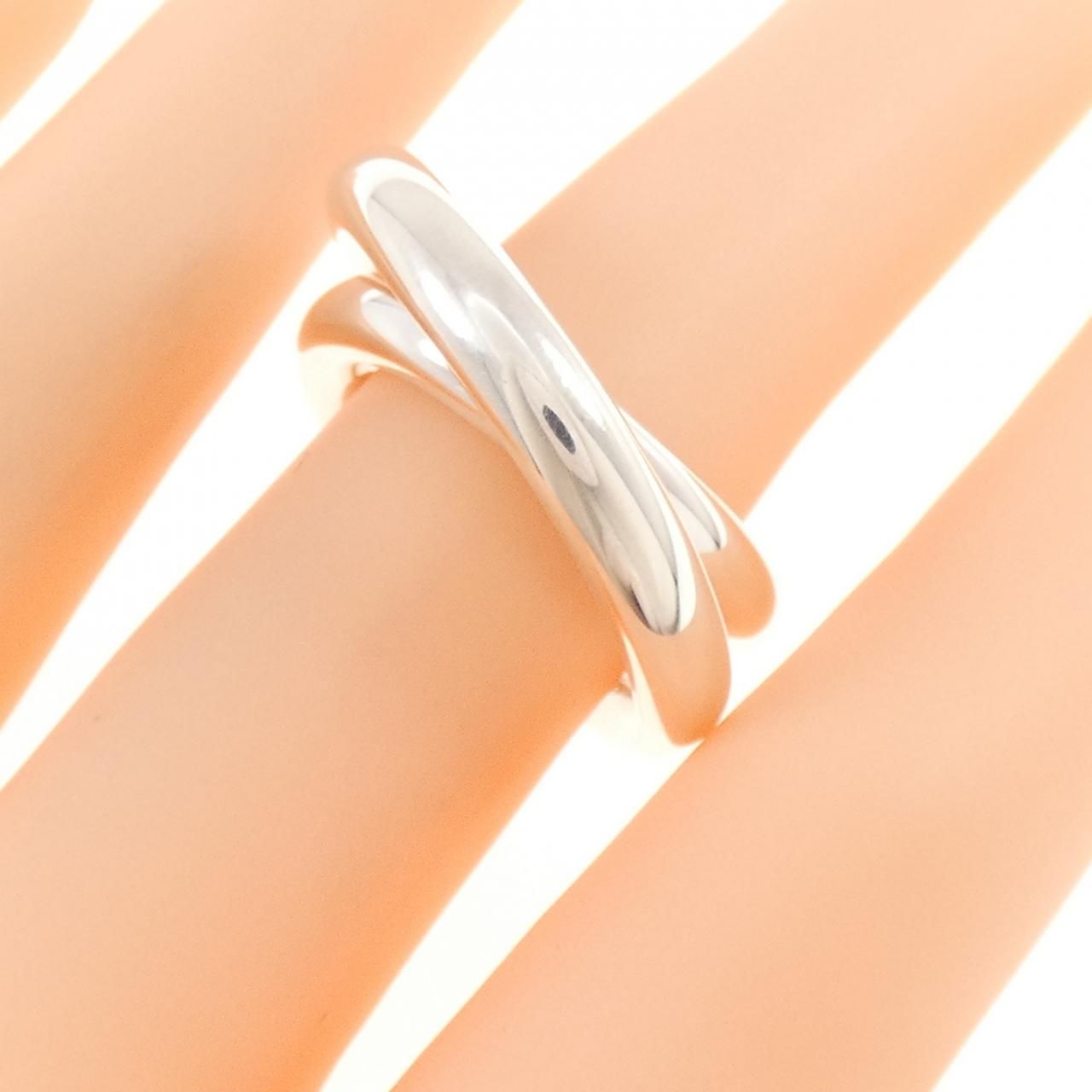Hermes Vertiges Ring Silver