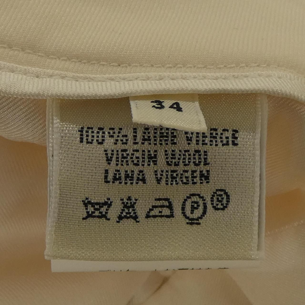 Hermes Vintage Front Zip Pants — view 3