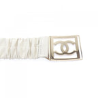 Chanel Belt White