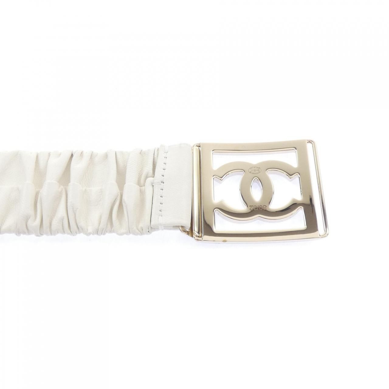 Chanel Belt White